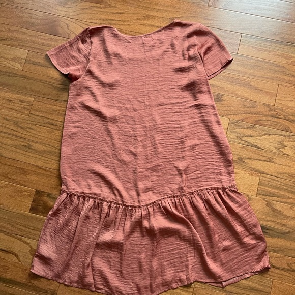 ✨ Aerie Pink Baby Doll Dress Size Large - Picture 5 of 5